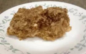 Quick and Easy Microwave Apple Crisp Recipe