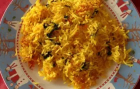 Quick and Easy Spinach Rice (Palak Rice) Recipe