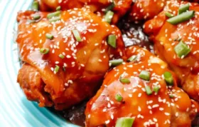 Quick and Flavorful Instant Pot Garlic Sesame Chicken Thighs