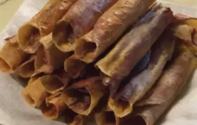 Quick Beef Taquitos