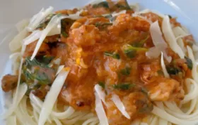 Quick Linguine with Turkey Ragu for Two