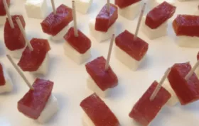 Quince Paste and Cheese Appetizer