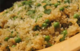 Quinoa with Peas