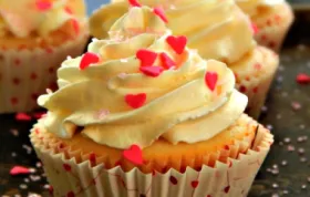 Raspberry-Filled Chocolate Cupcakes with Vanilla Buttercream