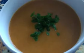 Red Lentil and Bulgar Soup
