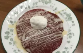 Red Velvet Pancakes