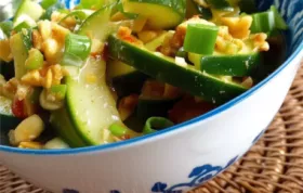 Refreshing and Crunchy Asian-Inspired Cucumber Salad with Peanuts