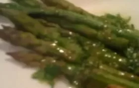 Refreshing and flavorful asparagus dish with zesty lime and spicy ginger.