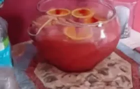 Refreshing and Fruity Floating Island Punch Recipe