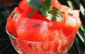 Refreshing and fruity watermelon salad perfect for summer