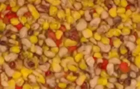 Refreshing and Nutritious Cold Black-Eyed Peas and Corn Salad