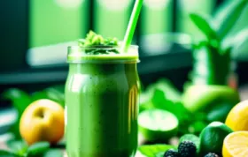 Refreshing and Nutritious Skinny Vegan Green Smoothie