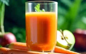 Refreshing and Nutritious Tropical Carrot Apple Juice Recipe