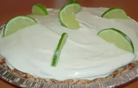 Refreshing and Tangy Cool Lime Pie Recipe