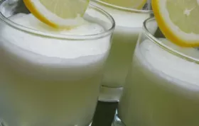 Refreshing and Tangy Icy Blender Lemonade
