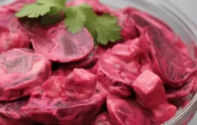 Refreshing Beet Summer Salad with a Tangy Dressing