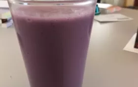 Refreshing Blueberry Cucumber Smoothie