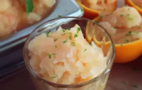 Refreshing Citrus Ginger Granita Recipe