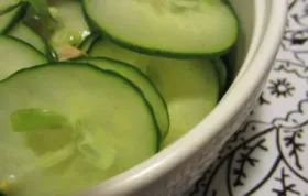 Refreshing Korean Cucumber Salad