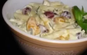 Refreshing Lemon Mint Pasta Salad