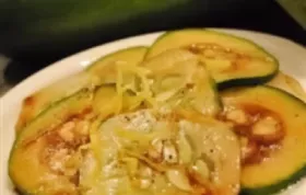 Refreshing Lemon Zucchini and Cucumber Salad Recipe