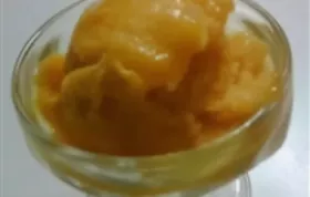 Refreshing Mango Orange Sorbet Recipe
