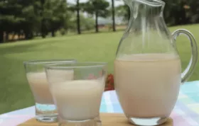 Refreshing Oatmeal Drink (Agua De Avena)