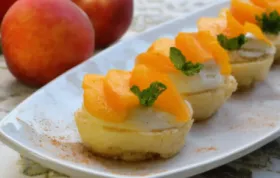 Refreshing Peach Cups