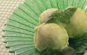 Refreshing Pineapple and Basil Sorbet Recipe