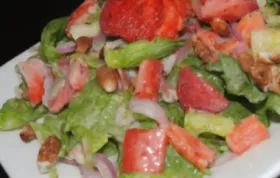 Refreshing Strawberry Salad