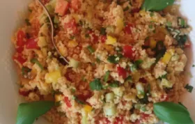 Refreshing Vegan Couscous Salad Recipe