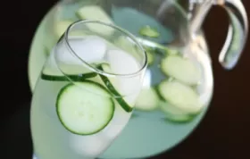 Refreshing Virgin Cucumber Mojito Recipe