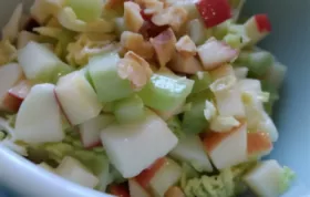 Refreshing Waldorf Cabbage Salad with a Twist