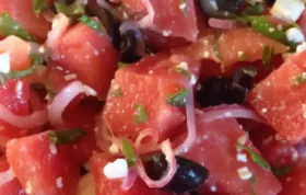 Refreshing Watermelon Summer Salad Recipe