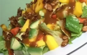 Refreshingly Delicious Mango Papaya Salad