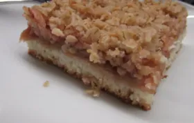 Rhubarb Compote Cake