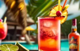 Ro's Rum Runner - A Tropical Cocktail to Transport You to the Caribbean Paradise