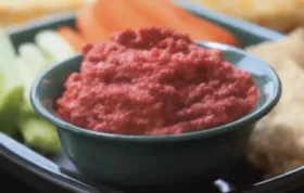 Roasted Beet Hummus Recipe