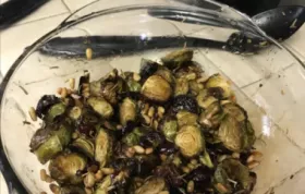 Roasted Brussels Sprouts with Balsamic Glaze