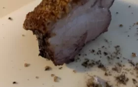 Roasted Pork Belly with Crispy Skin