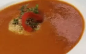 Roasted Red Pepper and Tomato Soup