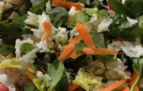 Romaine Rice Tuna Salad