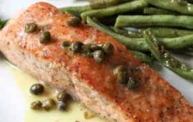 Salmon Piccata