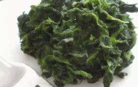 Sarah's Spinach Side Dish