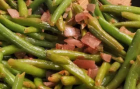 Sauteed Green Beans with Garlic