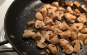 Savory Sauteed Mushrooms in a Garlic Butter Sauce