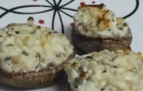 Savory Stuffed Mushrooms with a Spicy Twist