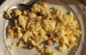 Scrambled Eggs with Wild Puffball Mushrooms Recipe