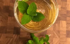 Sekanjabin - Iranian Mint Vinegar Syrup