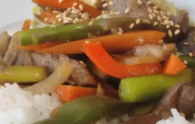 Sesame Beef Stir-Fry Recipe